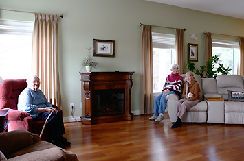 Socialize in our large, open great room!